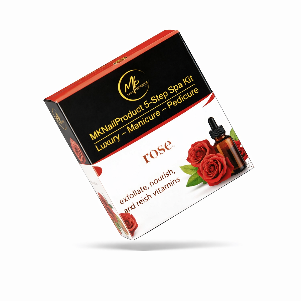 Rose - MK Nails Deluxe 5-Step Spa Kit