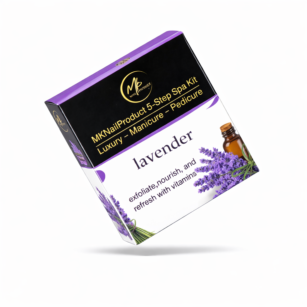 Lavender - MK Nails Deluxe 5-Step Spa Kit
