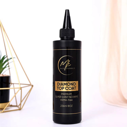 MK Nail Product - Diamond Top Coat Refill Bottle (236ml)