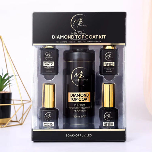 MK Nail Product - Diamond Top Coat Kit